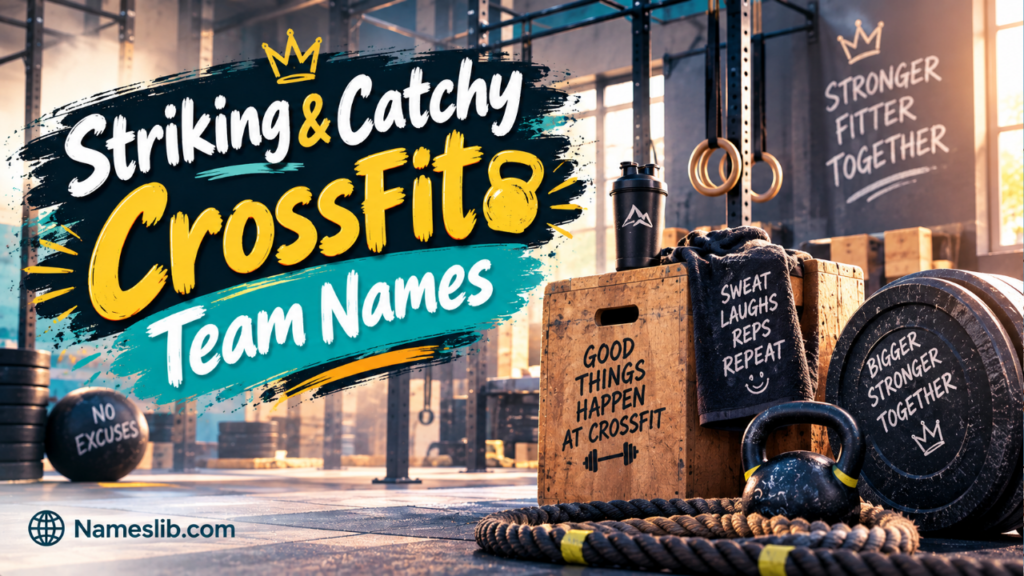 Striking & Catchy CrossFit Team Names