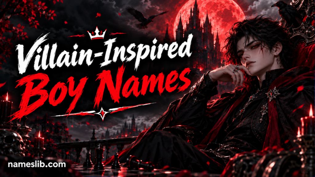 Villain-Inspired Boy Names