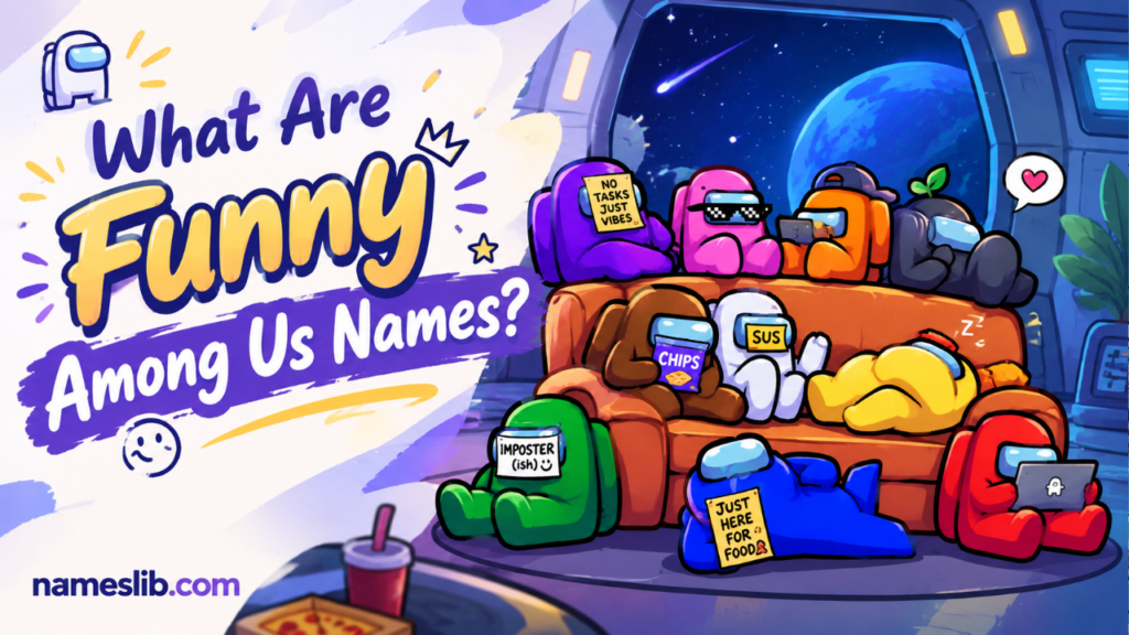 What Are Funny Among Us Names