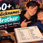 160+ Best Nicknames for Brother (Cute, Funny & Cool Ideas)