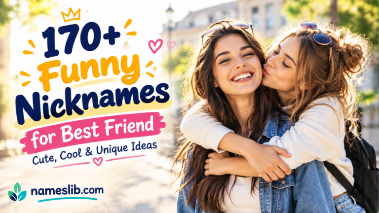 170+ Funny Nicknames for Best Friend (Cute, Cool & Unique Ideas)