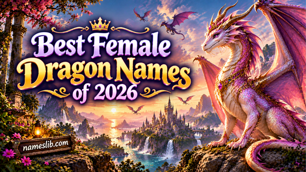 Best Female Dragon Names of 2026