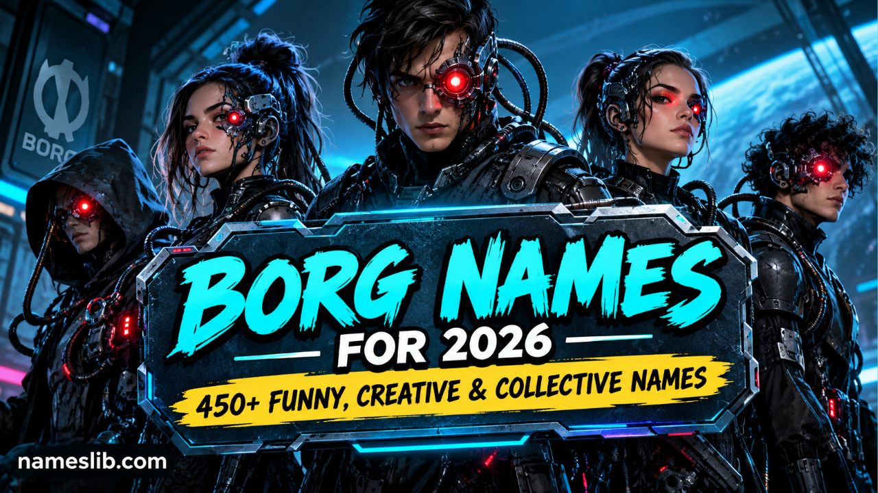 Borg Names for 2026_ 450+ Funny, Creative & Collective Names