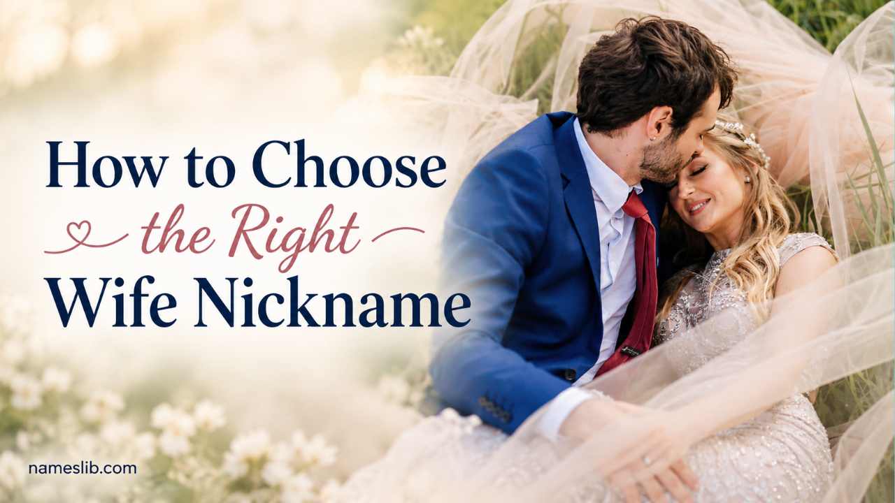 How to Choose the Right Wife Nickname