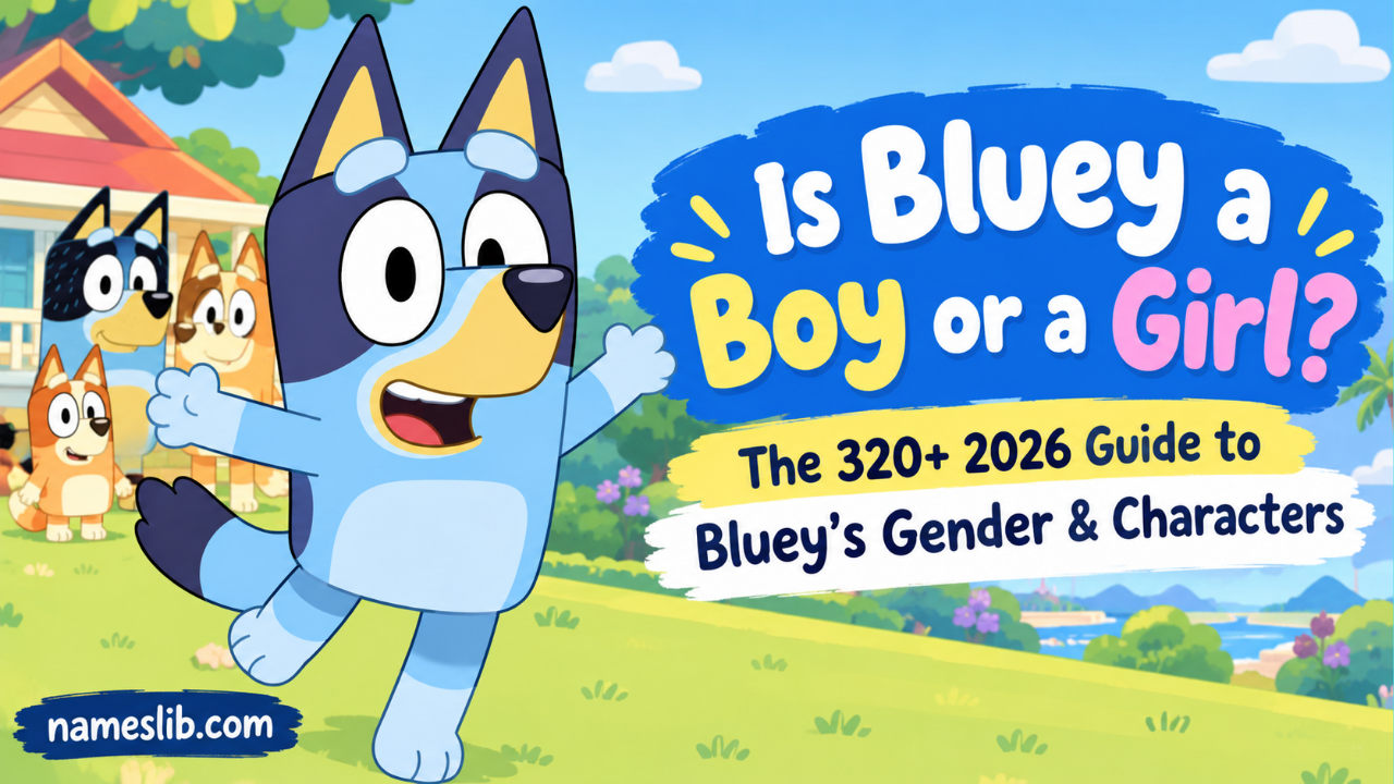 Is Bluey a Boy or a Girl_ The 320+ 2026 Guide to Bluey’s Gender & Characters