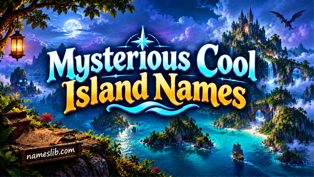 Mysterious Cool Island Names