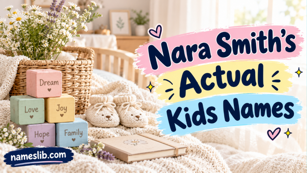 Nara Smith’s Actual Kids Names